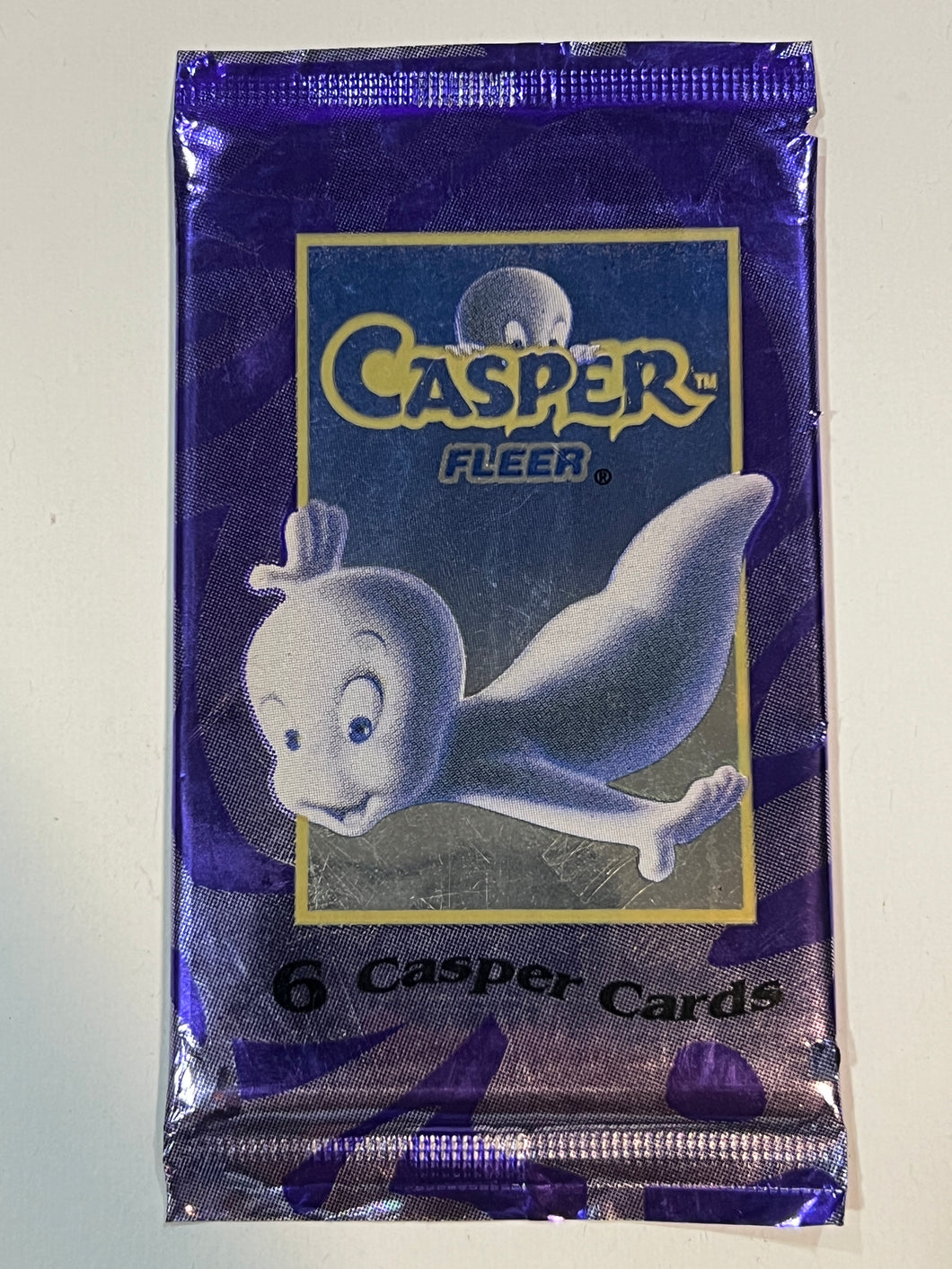 1995 Fleer Casper Trading Cards - 6 Cards Per Pack