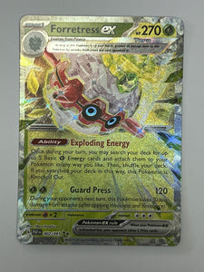 Forretress ex - 002/091 - Ultra Rare Paldean Fates Singles