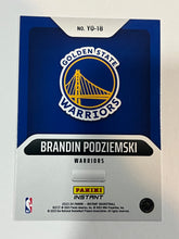 Load image into Gallery viewer, 2023-24 Panini Instant Brandin Podziemski Rookie RC #YO-18 Warriors
