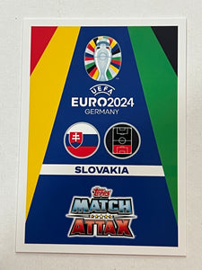 Norbert Gyomber (Slovakia) #SVK3 Topps Match Attax Euro 2024