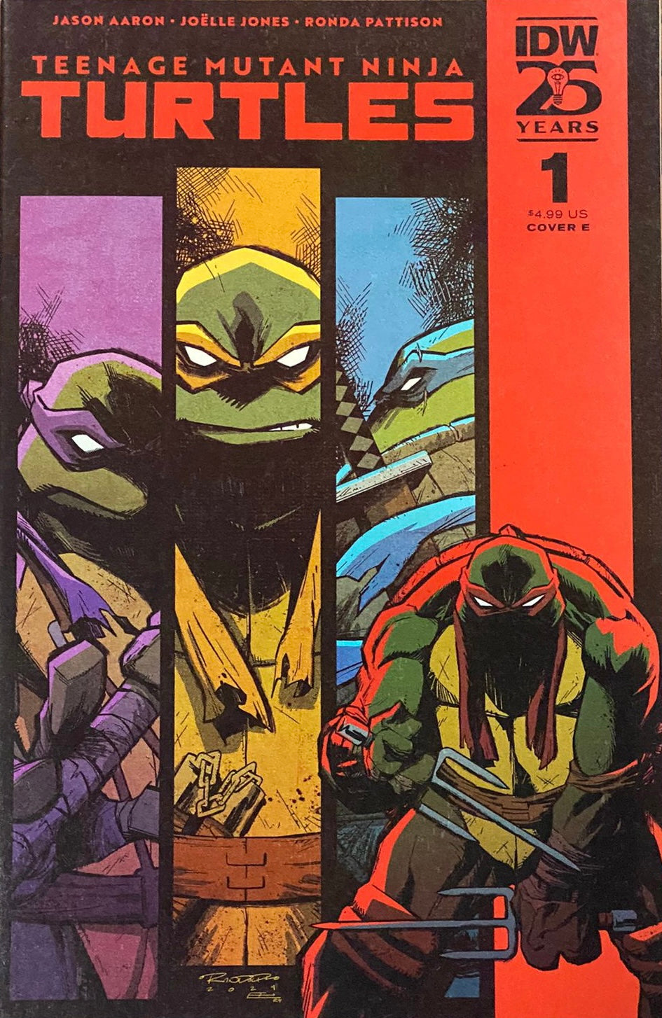 Teenage Mutant Ninja Turtles (2024 IDW) #1E