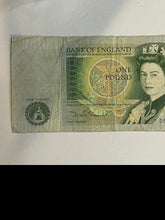 Load image into Gallery viewer, English One Pound Banknote - Sir Isaac Newton (Chief Cashier D H F Somerset)
