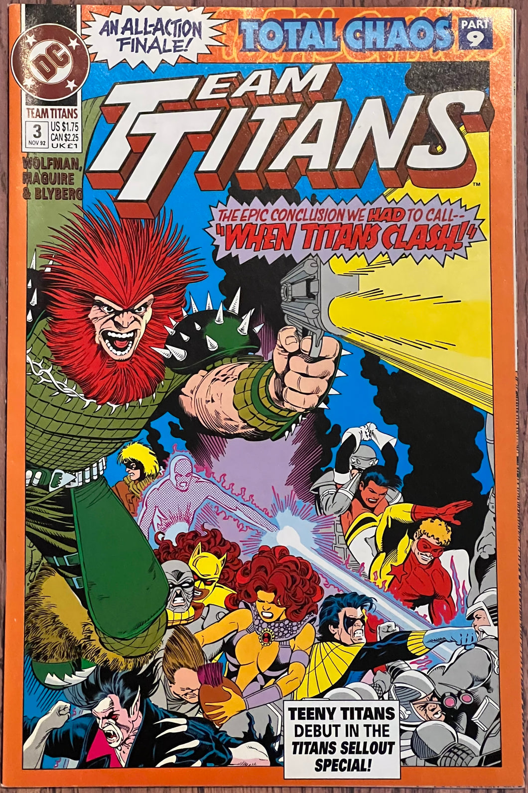 Team Titans #3 (1992) Key issue