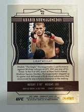 Load image into Gallery viewer, 2021 Panini Chronicles UFC Legacy Blue 10/99 Khabib Nurmagomedov #42
