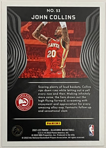 John Collins #53 2021 Panini Illusions