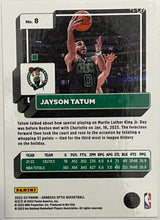 Load image into Gallery viewer, Jayson Tatum #8 2022 Panini Donruss Optic
