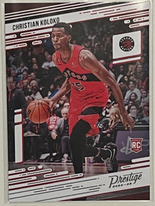 Christian Koloko #71 2022 Panini Chronicles