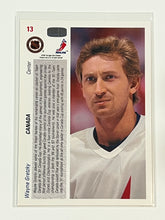 Load image into Gallery viewer, 1991-92 Upper Deck Wayne Gretzky #13 Canada
