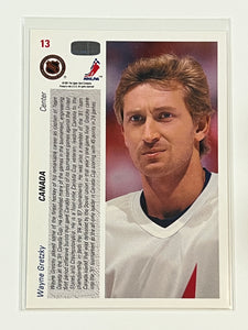 1991-92 Upper Deck Wayne Gretzky #13 Canada