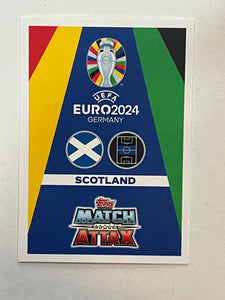 Stuart Armstrong (Scotland) #SCO12 Topps Match Attax Euro 2024
