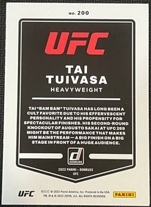 Tai Tuivasa 200 UFC Donruss 2022