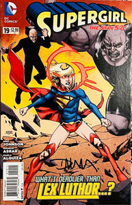 Supergirl #19 signed by Dave McCaig