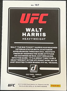 Walt Harris 187 UFC Donruss 2022