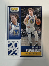 Load image into Gallery viewer, 2023-24 Panini Instant Brandin Podziemski Rookie RC #YO-18 Warriors
