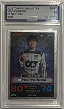 Load image into Gallery viewer, Yuki Tsunoda #295 Nextgen 2023 F1 Topps Turbo Attax AGS Mint 9
