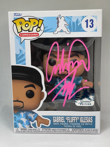 Gabriel "Fluffy" Iglesias (Jumping Fluffy) 13 Funko pop signed by Gabriel "Fluffy" Iglesias