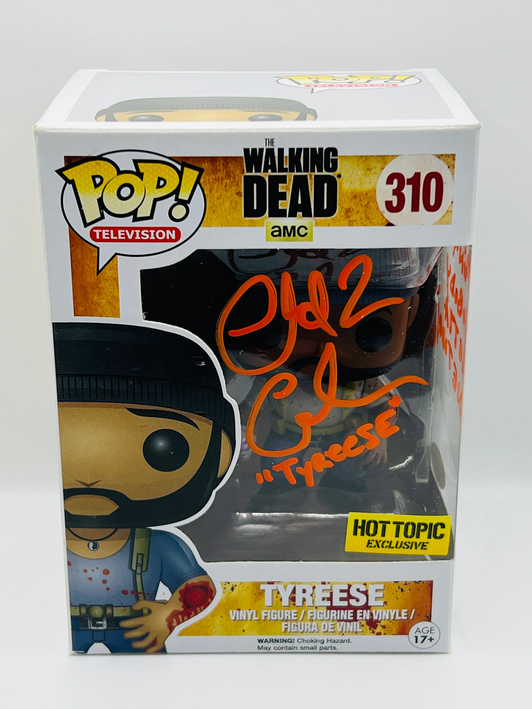 Tyreese 310 The Walking Dead Hot Topic Exclusive signed by Chad Coleman