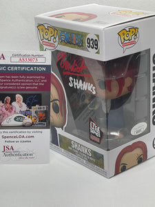 Shanks 939 One Piece Little Things Exclusive funko pop signed by Peter Gadiot (73)