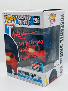 Yosemite Sam 1209 Looney Tunes 2022 Fall Convention Exclusive signed by Jeff Bergman