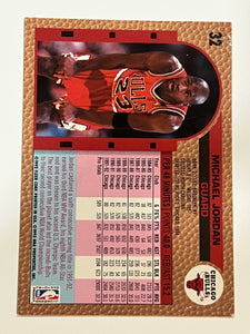 1992-93 Fleer Michael Jordan #32 Chicago Bulls