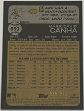 Load image into Gallery viewer, 2022 Topps Heritage Chrome Mark Canha Silver Refractor #339/673 Mets
