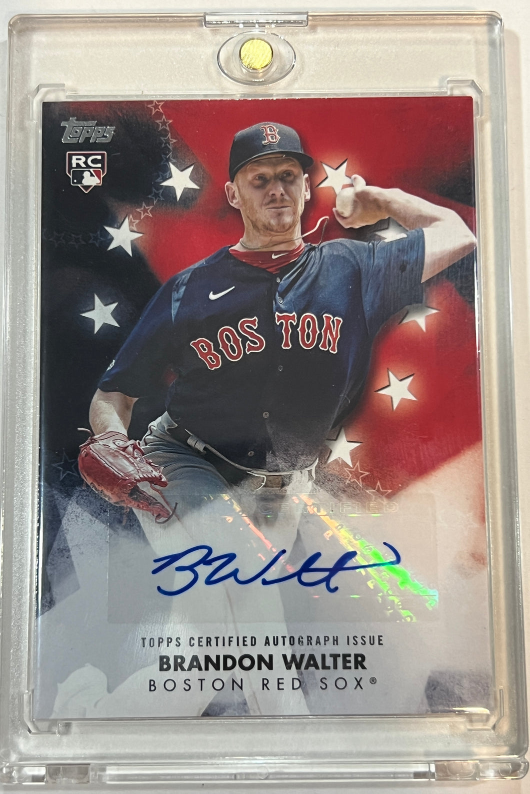 2024 Topps Series 2 Stars Auto Brandon Walter Red Sox