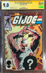 CGC Signature Series 9.0 GI Joe #42 signed by Mike Zeck