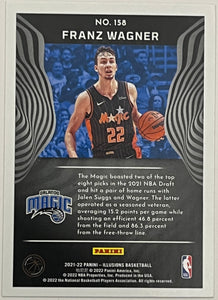 Franz Wagner #158 [Rookie] 2021 Panini Illusions