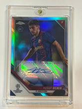 Load image into Gallery viewer, 2021-2022 Topps Chrome UEFA Yusuf Demir Autograph Auto Rookie RC #CS-YD
