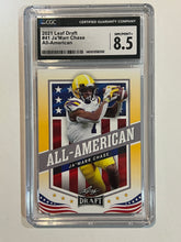 Load image into Gallery viewer, 2021 Leaf Draft Ja&#39;Marr Chase All-American Gold Rookie RC #41 CGC 8.5
