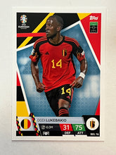Load image into Gallery viewer, Dodi Lukebakio (Belgium) #BEL16 Topps Match Attax Euro 2024
