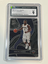 Load image into Gallery viewer, Zion Willamson #8 Panini Spectra (2021-22) CGC 9 Mint
