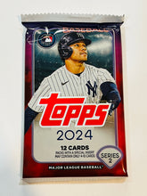 Load image into Gallery viewer, 2024 Topps Baseball Series 2 pack (12 cards per pack)
