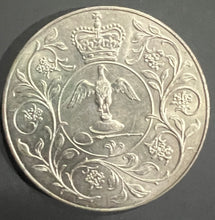 Load image into Gallery viewer, UK 1977 Queen&#39;s Silver Jubilee Crown - Queen Elizabeth II
