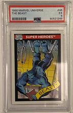 Load image into Gallery viewer, 1990 Marvel Universe The Beast Super Heroes #46 PSA 5 (49)
