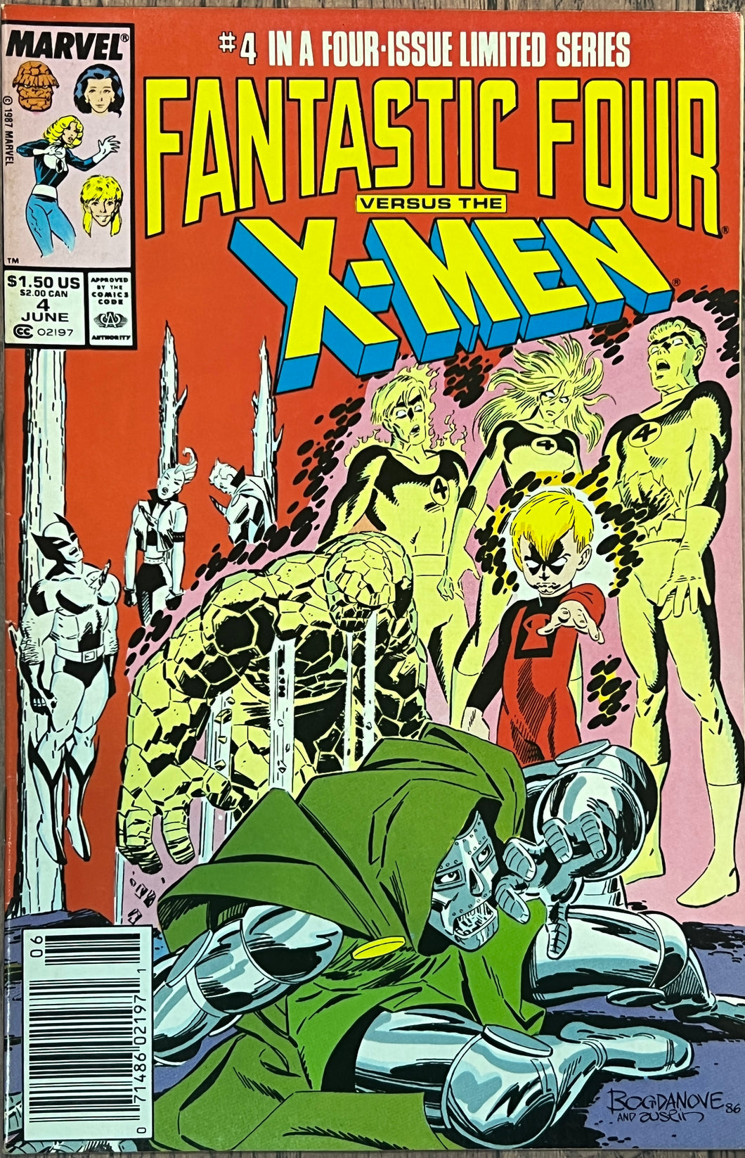 Fantastic Four versus the X-Men #4 (1987)