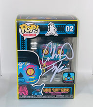 Load image into Gallery viewer, Gabriel &quot;Fluffy&quot; Iglesias 02  Black Light Funko Pop signed by Gabriel Iglesias (15)
