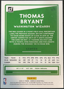 Thomas Bryant #167 2020 Donruss