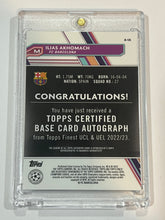 Load image into Gallery viewer, Ilias Akhomach #A-IA 2022 Topps Finest UEFA Club Competitions Autographs (Barcelona)
