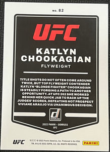 Katlyn Chookagian 82 UFC Donruss 2022