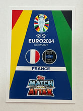 Load image into Gallery viewer, Adrien Rabiot (France) #FRA12 Topps Match Attax Euro 2024
