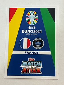 Adrien Rabiot (France) #FRA12 Topps Match Attax Euro 2024