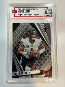 2023 Panini Phoenix SP Variation #26 Justin Fields Chicago Bears CG 9.5