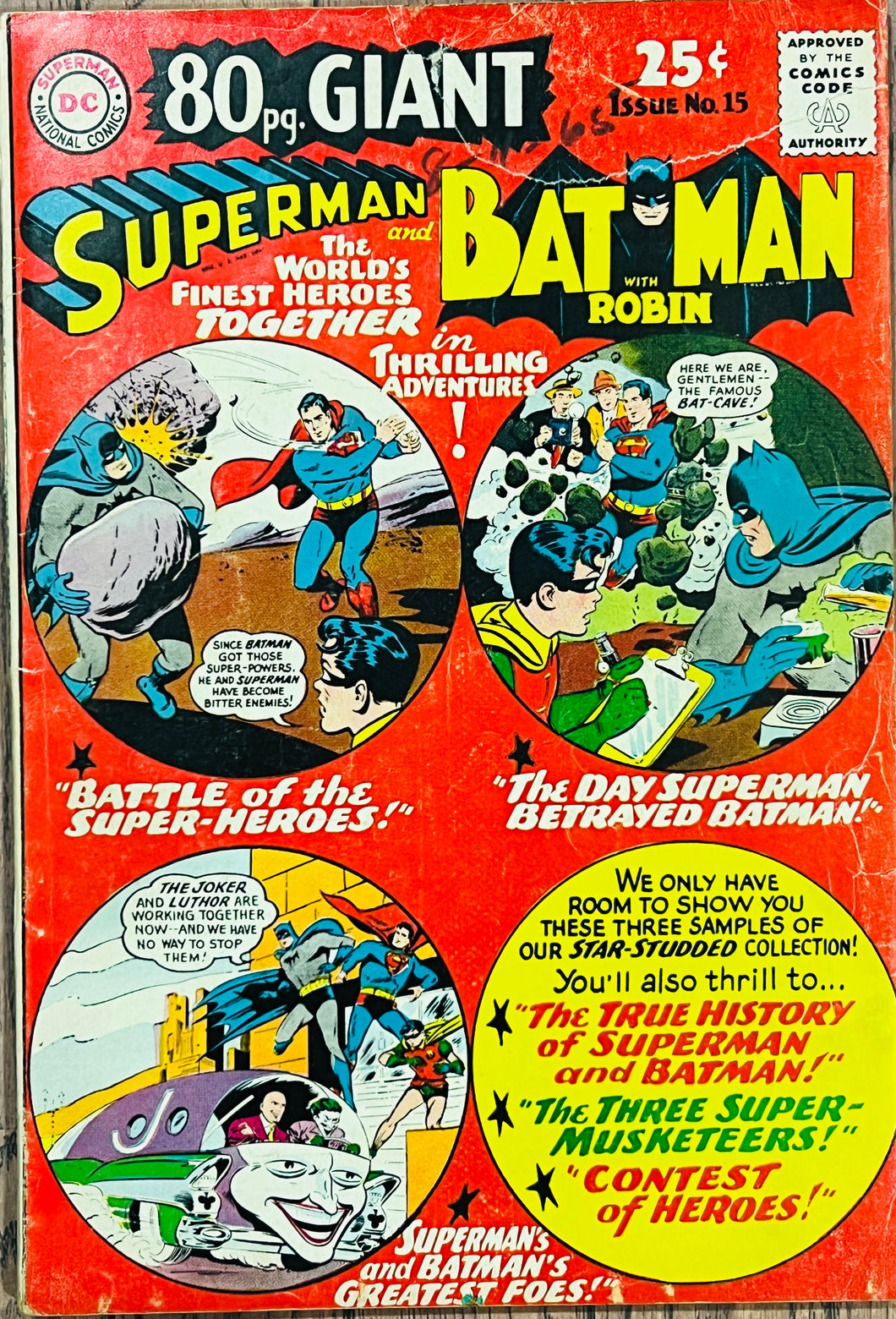 80-Page Giant Magazine #15 (1965) Superman and Batman