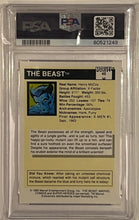 Load image into Gallery viewer, 1990 Marvel Universe The Beast Super Heroes #46 PSA 5 (49)
