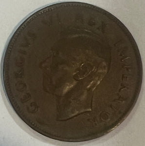 South Africa 1942 One Penny