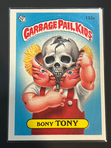 Bony Tony 132a Garbage Pail Kids Topps 1986
