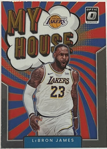 LeBron James #6 2021 Panini Donruss Optic My House