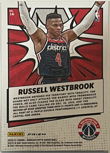 Russell Westbrook [Holo] #14 2020 Panini Donruss Optic My House