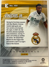 Load image into Gallery viewer, Vinicius Jr 2022-23 Panini Chronicles ESSENTIALS UPDATE #169

